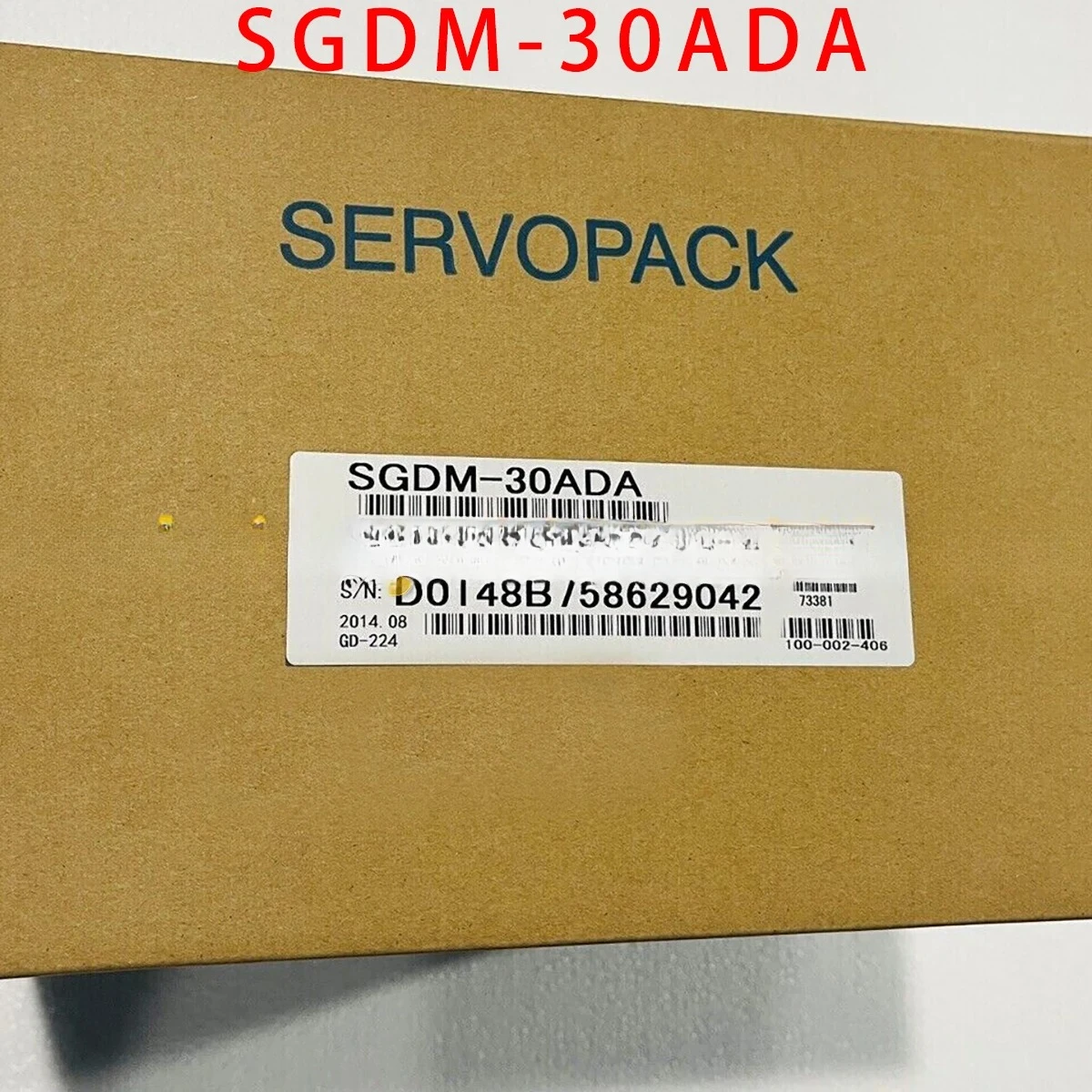 Абсолютно новый оригинальный сервопривод SGDM-30ADA (art.: 3920db4bcce0a) - 3920db4bcce0a