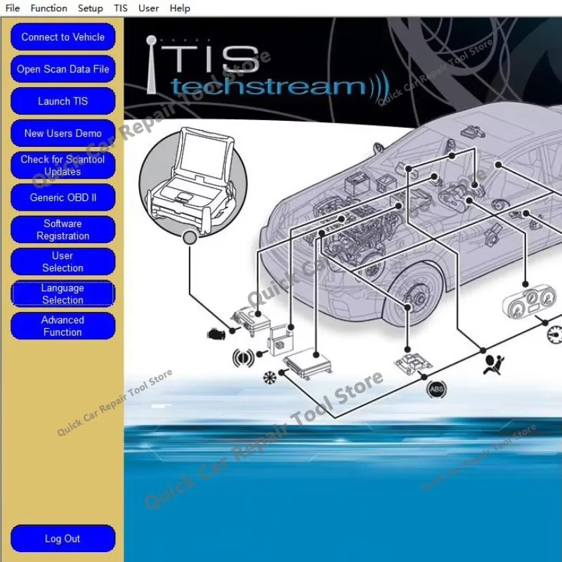 Новейшая версия 2026 года (022023) программного обеспечения TIS Techstream 18.00.018 на CD-диске для диагностических инструментов MINIVCI MINI VCI OTC, используемых при ремонте автомобилей (art.: 3920dc6be7239) - 3920dc6be7239