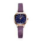 Маленькие женские часы Miyota, кварцевые часы, простые модные часы из натуральной кожи, браслет, ретро подарок на день рождения для девушек, коробка Julius