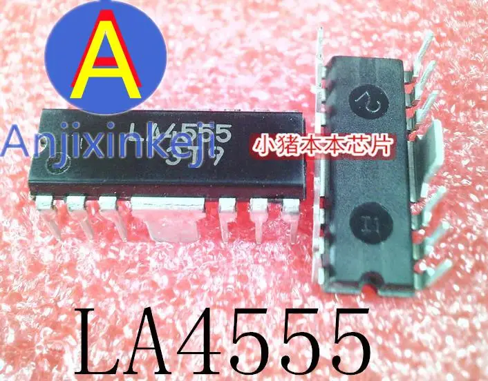 

10 шт. 100% оригинальные новые LA4555 DIP лучшего качества