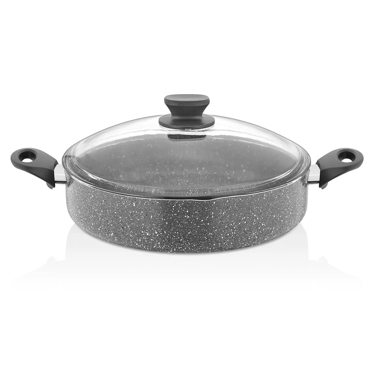 

Скороварка серого цвета 28 см