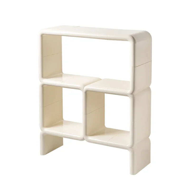 Детские книжные шкафы белый минималистичный Органайзер в стиле индастриал для