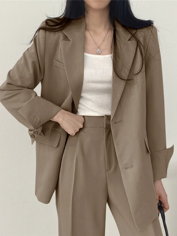 

Women's Blazers Coats Spring Autumn New In Fashion Commuting Temperament Slim Fitting Small Suit Clothing Female Jacket Women