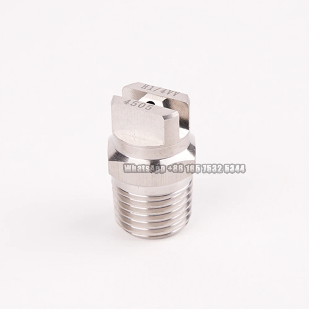 Плоское распылительное сопло с вентилятором высокого давления 1/8 дюйма 1/4 SS304