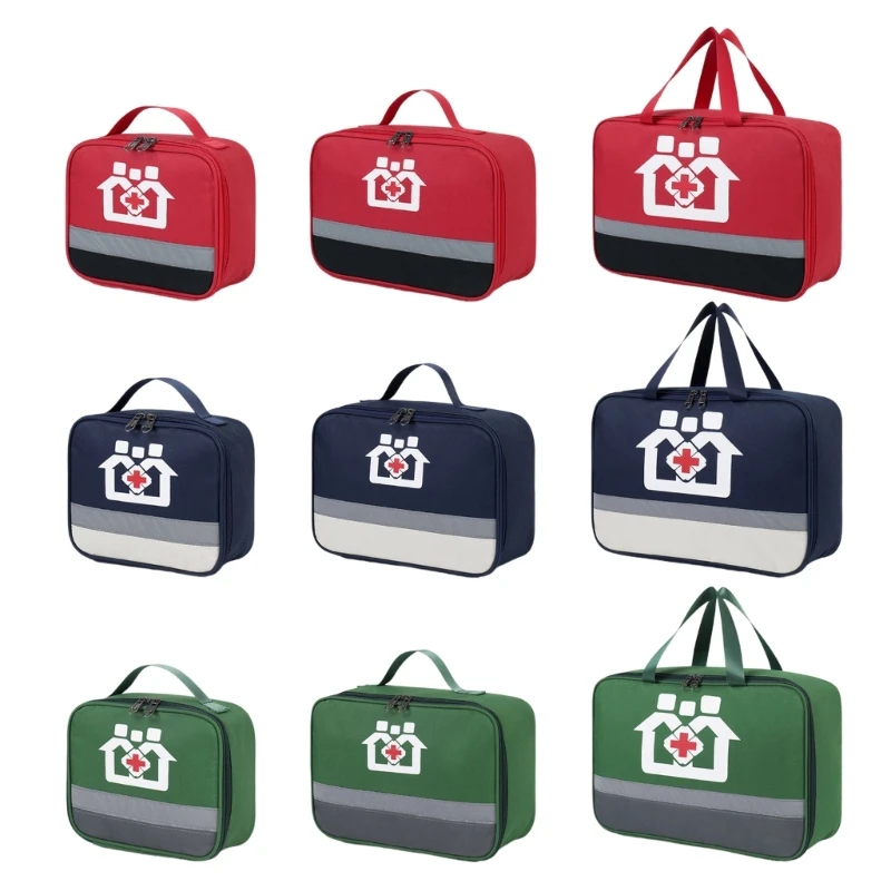 

M6CC большая сумка для лекарств, органайзер для бутылочек с таблетками, сумки для хранения лекарств для путешествий