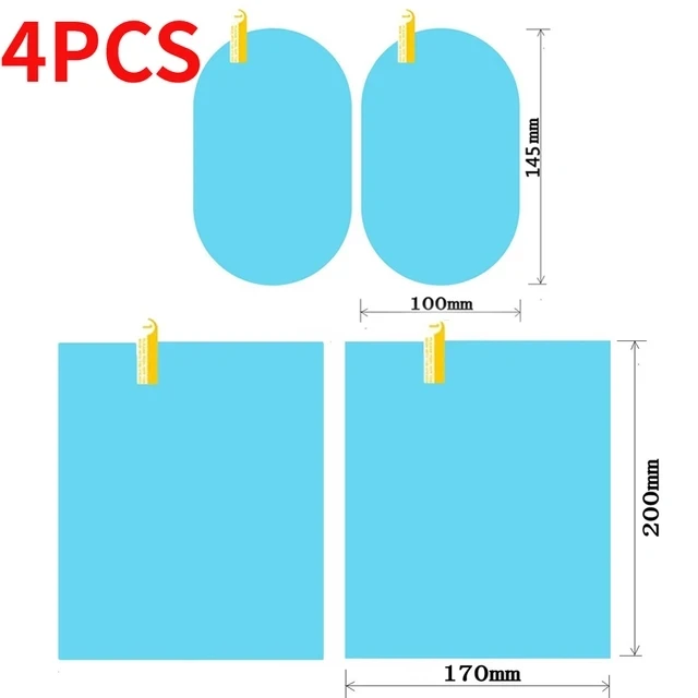 

Набор плёнок для зеркала заднего вида, устойчивых к дождю