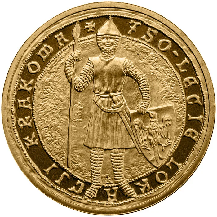 

Europe-Republic of Poland the 750 Th Anniversary of Cracow Autonomy in 2007 2 Zlotti Commemorative Coin100% Original