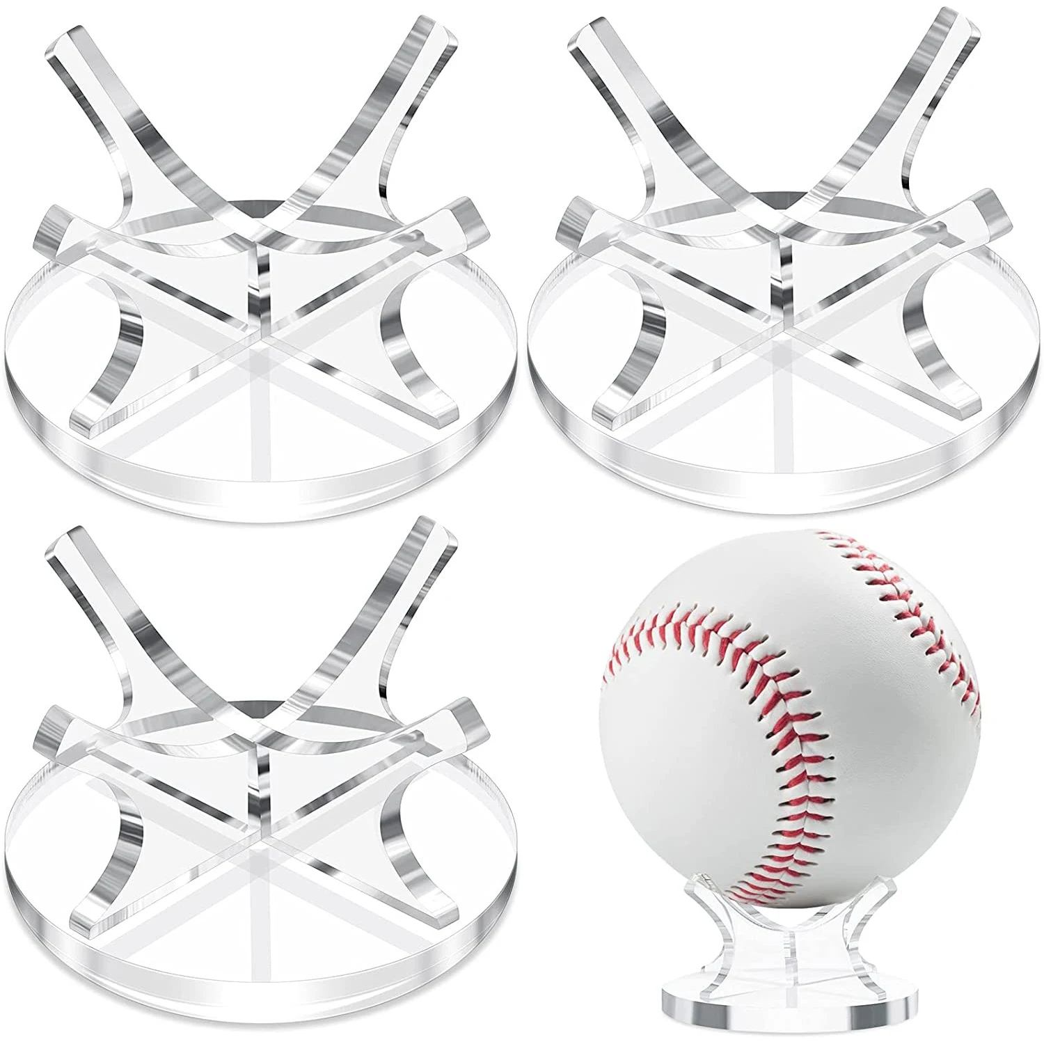 Stand Holder Sport Ball Display Rack Baseball Display Stand 