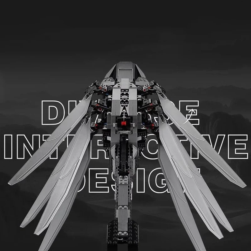 Креативные самоблокирующиеся кирпичи техническая модель King Atrides Dune Atreides