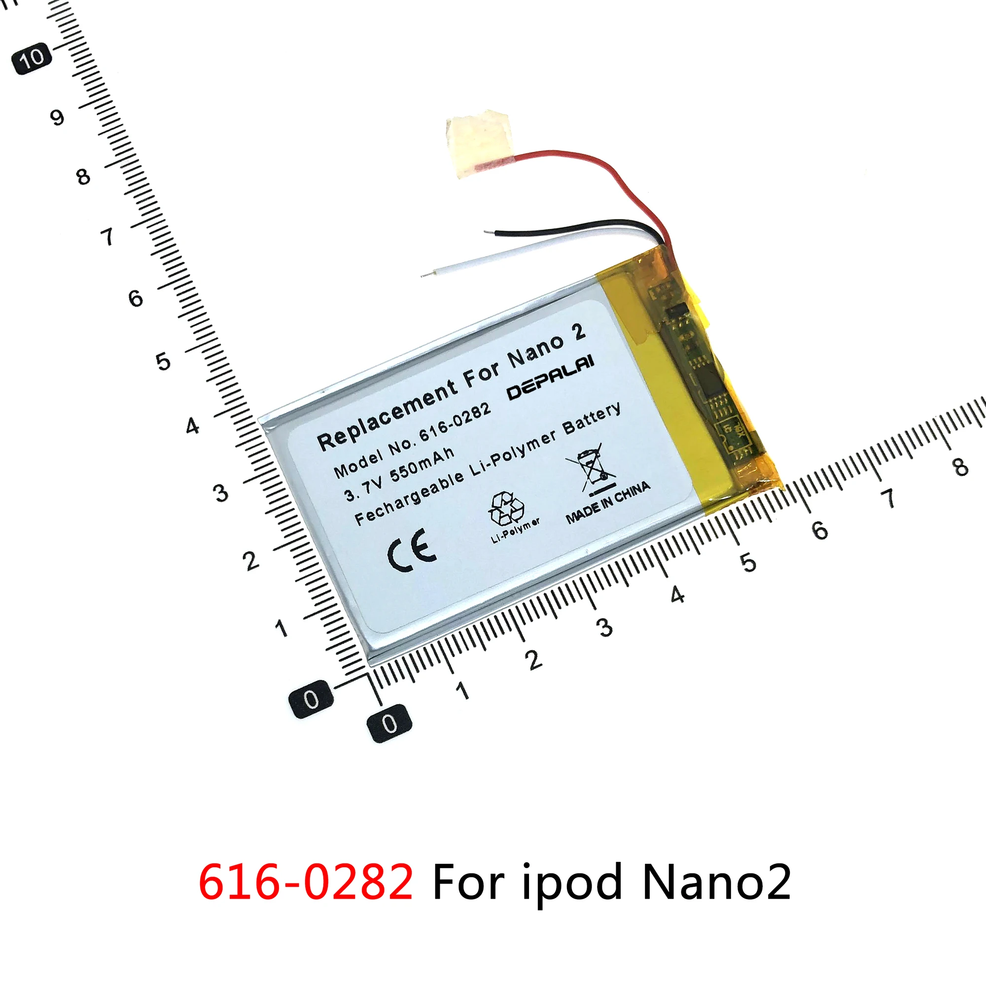 616-0282 0337 0531 0159 0223 0640 Аккумулятор для ipod 3 Touch Nano3 Nano5 Nano6 MP3 Nano4 616-0467 616-0407 Nano7 1 5 2 батареи