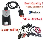 Новинка VCI OBDII OBD2 bluetooth Автомобильный профессиональный диагностический сканер 2020,232018.R0 для delphis VD DS 150E CDP для автомобиля грузовика