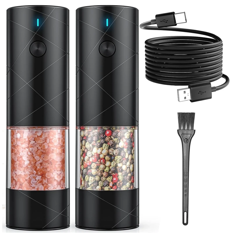 

Пластиковая электрическая мельница с USB-зарядкой