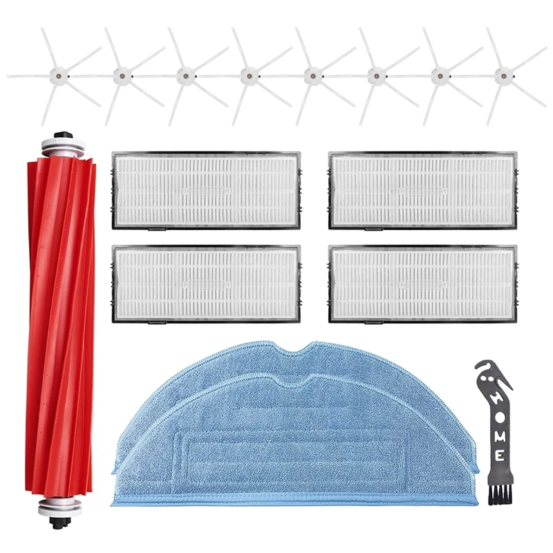 

Main Brush Side Brush Hepa Filter Mop Cloth For Xiaomi Roborock S7 T7S T7S PLUS Robot Vacuum Cleaner Spare Parts
