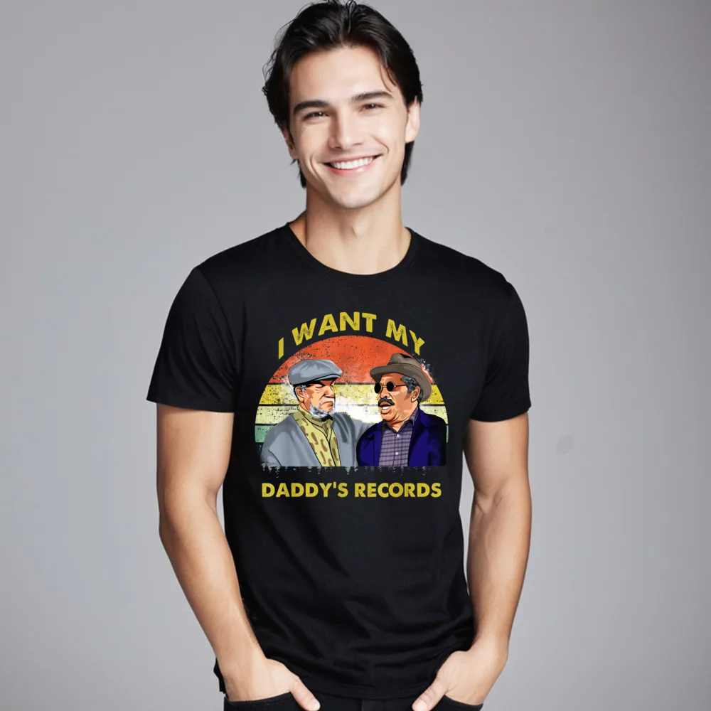 Новейшие футболки с короткими рукавами и принтом Я хочу мои папы рождественские