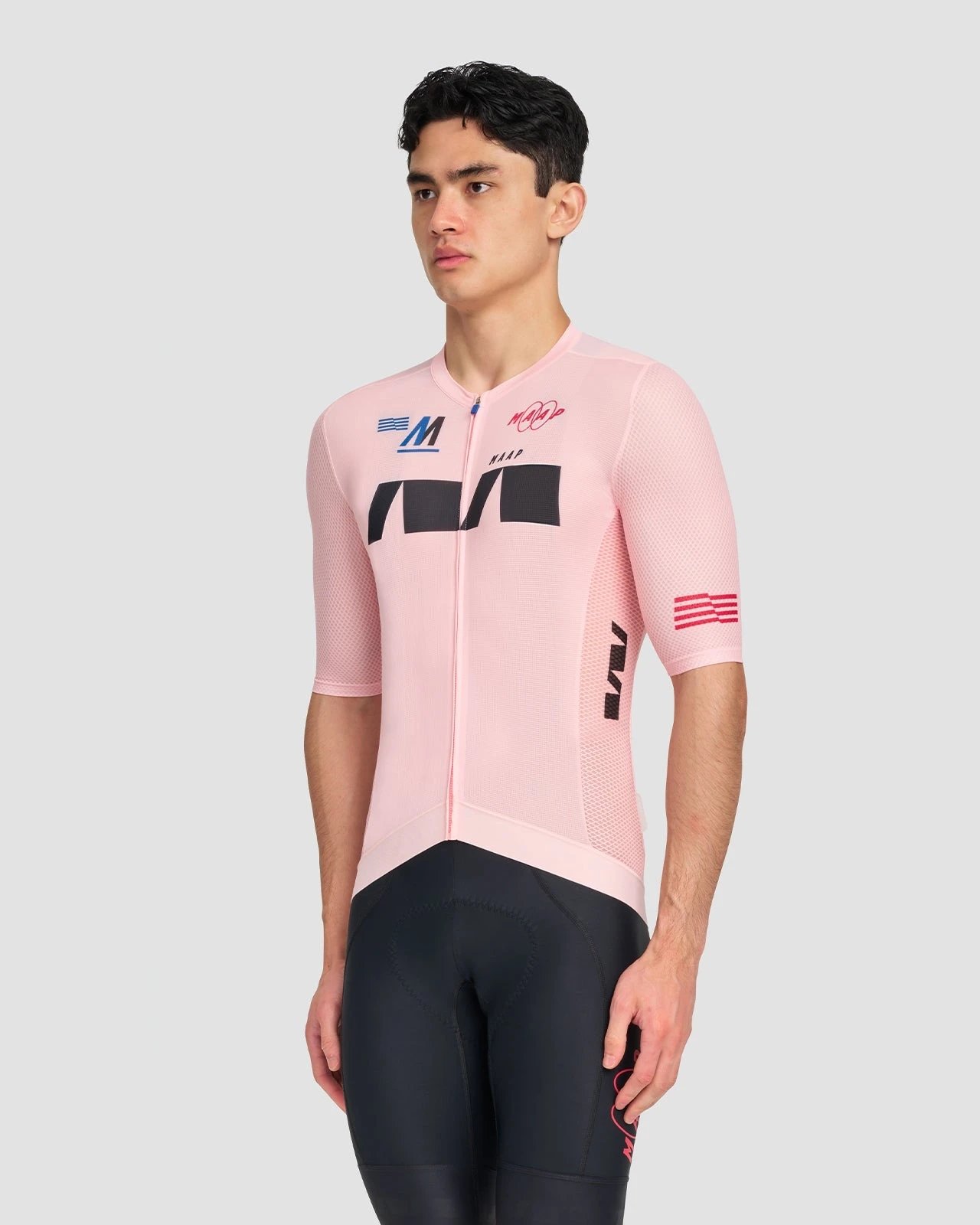 

Футболка MAAP Мужская/женская для велоспорта, Джерси с короткими рукавами для горных велосипедов, дышащая и быстросохнущая, для лета