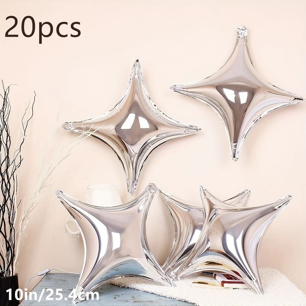 

Звездные шары из фольги