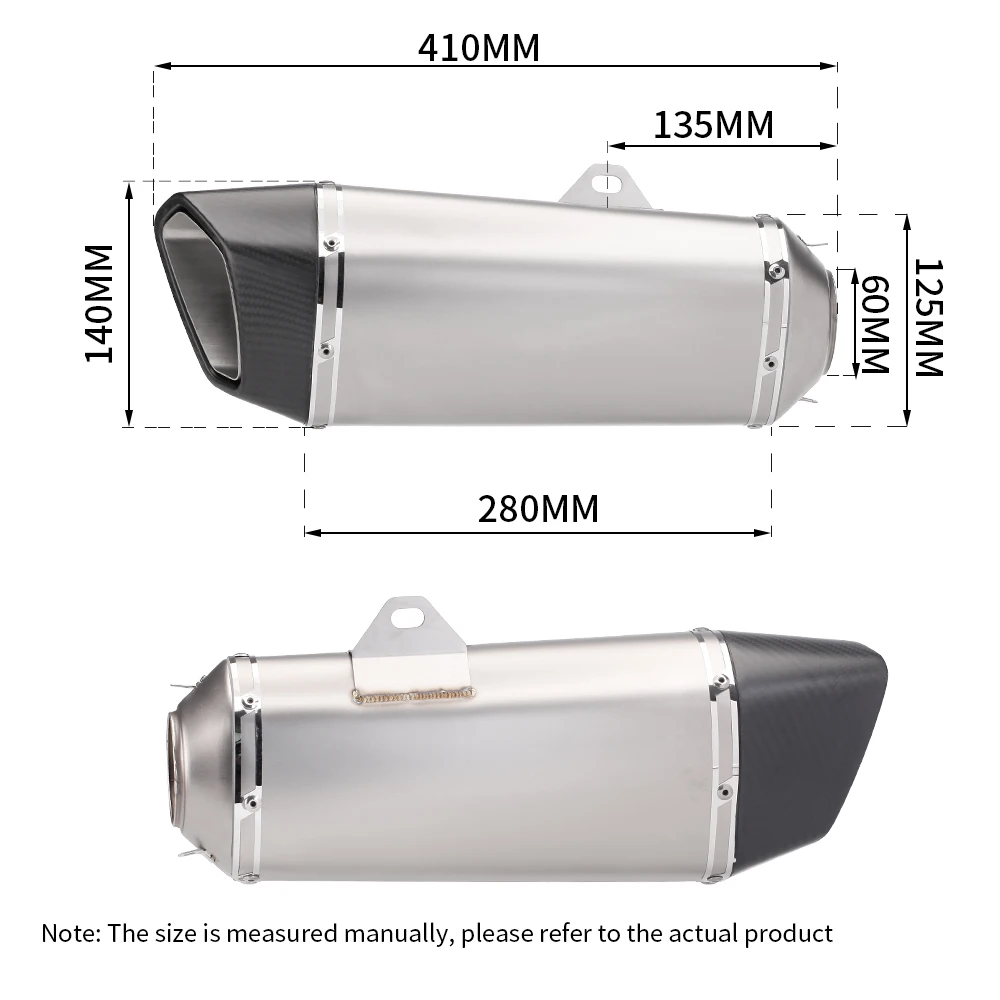 Для Honda CBR650R 19-20 CB650R 19-21 CB650F 14-18 CBR650F мотоциклетная выхлопная труба