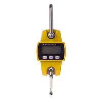 digital crane scale mini hoist 300 kg 50 industrial heavy duty hanging travel scale yellow for home farm factory hunting