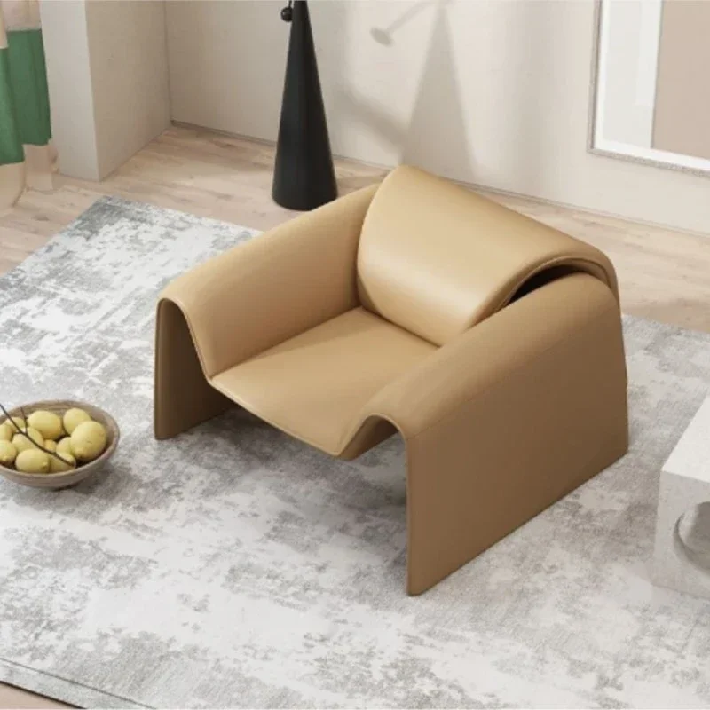 Скандинавский одиночный диван итальянский простой отель гостиная балкон офис