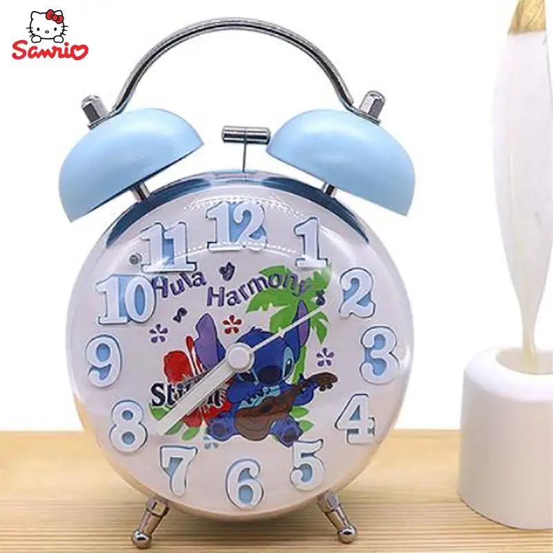 Anime Cartoon Sanrio Luminous Clock Students Silent Bedside Clock Kids Clock Gift
