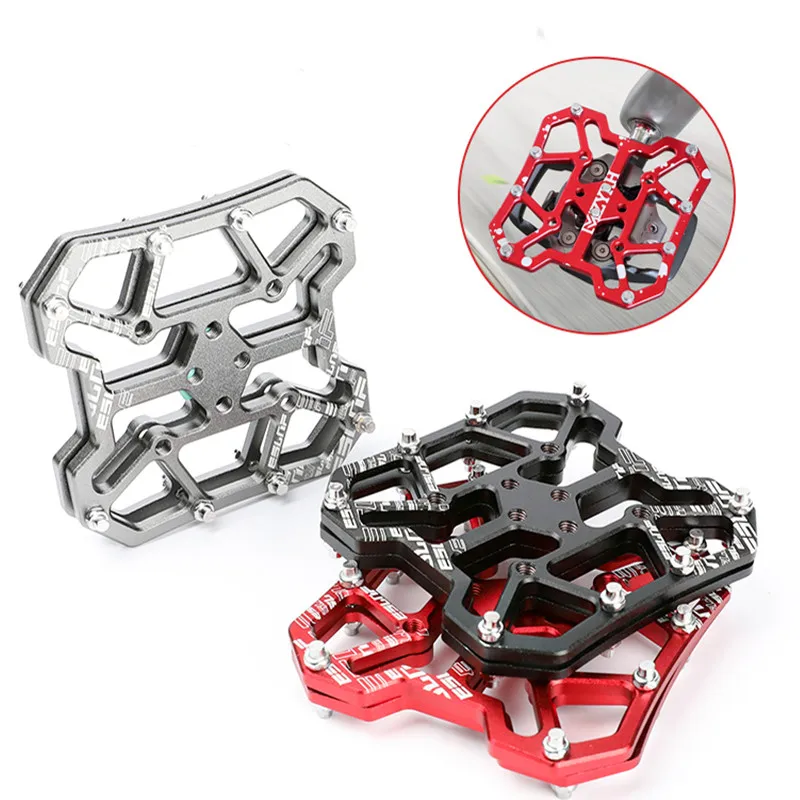 Durable Clipless Pedal Ultralight Anti-slip Classic Delicate Aluminum Bicycle Clipless Pedal Platform Adapters Bike Accessories