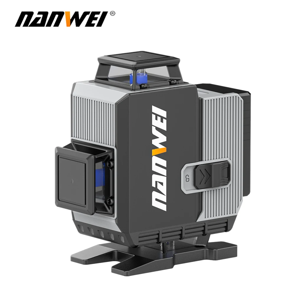 Зеленые зеркальные приборы NANWEI для измерения уровня настенные высокоточные