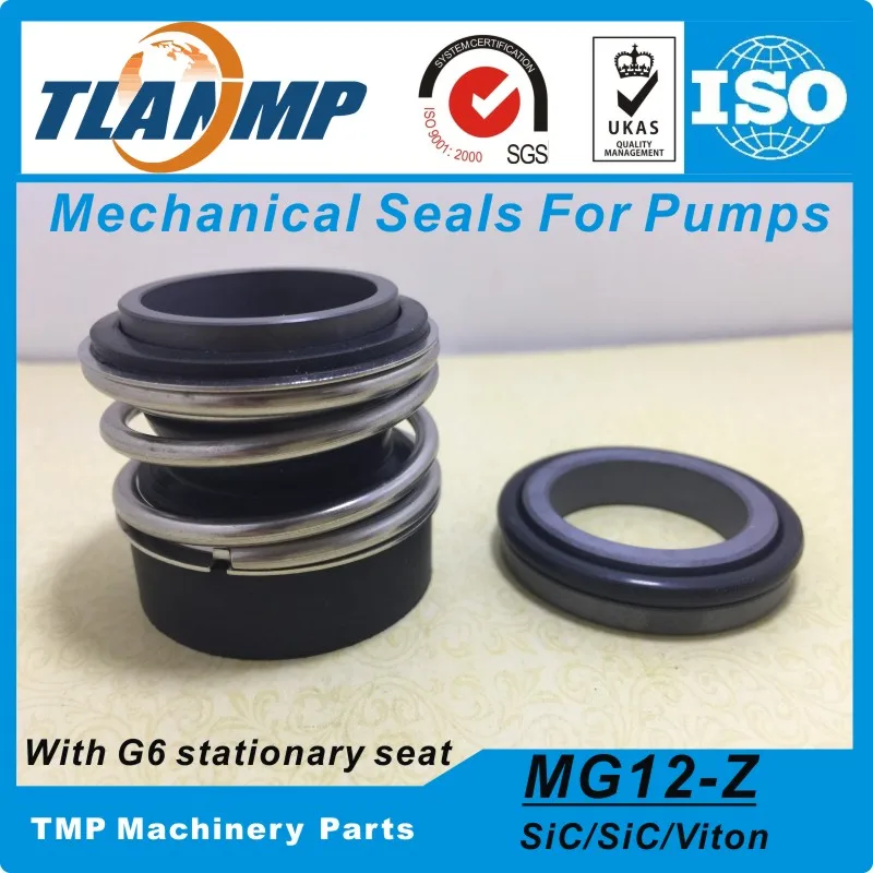 

MG12/28-Z , MG12/28-G6 , MG12/28-G60 Q1Q1VGG, резиновые ремни, механические уплотнения для насосов (материал: SiC/VIT)