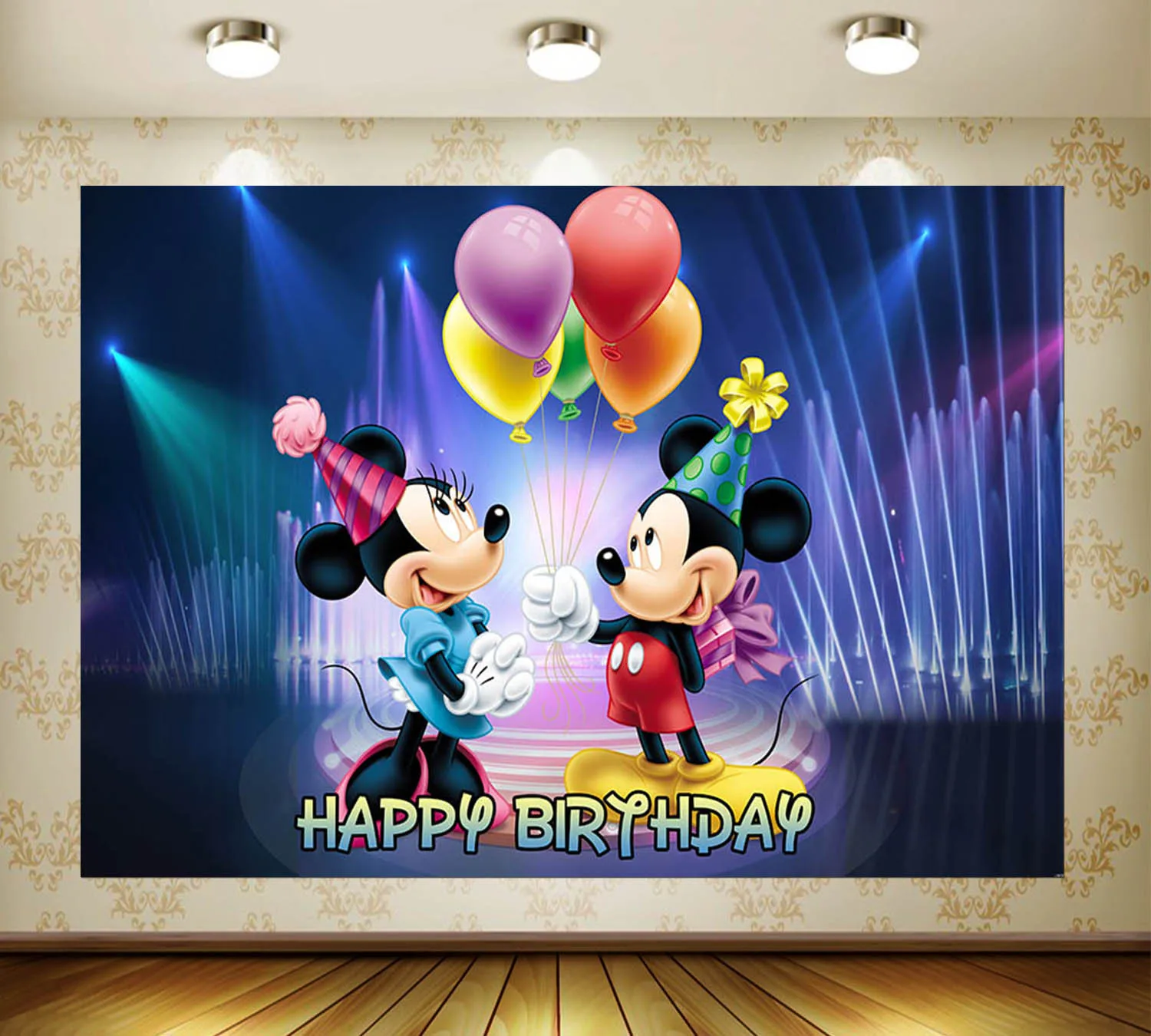 Дисней Микки Маус для мальчиков украшение дня рождения одноразовая посуда