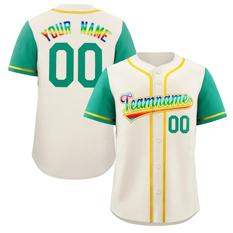 Фото Personalized Custom Baseball Raglan Jerseys Sports Shirts Printing Team Name Number Logo Player's Softball Game  Men №5