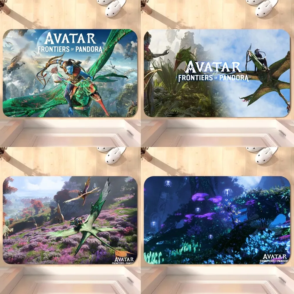 Игровой напольный коврик Avatar Frontier of Pandora яркий не скользит очень впитывающий