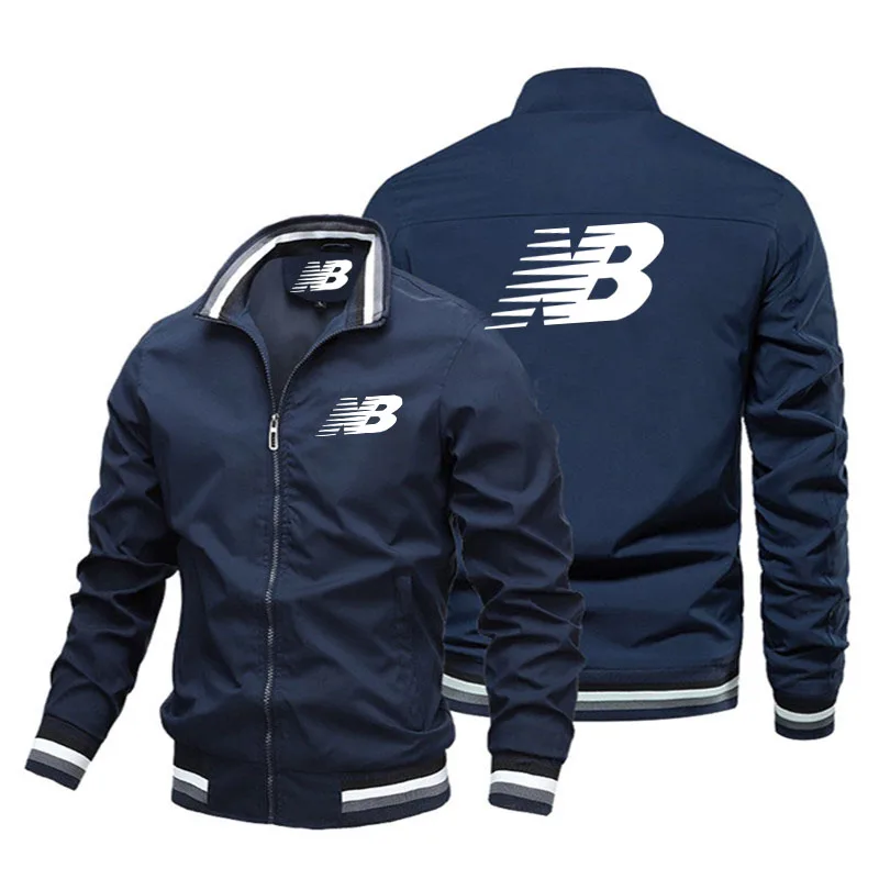 

Chaqueta con cremallera para hombre, cárdigan informal a la moda, con estampado de logotipo, uniforme de Daseball, gabardina, S-