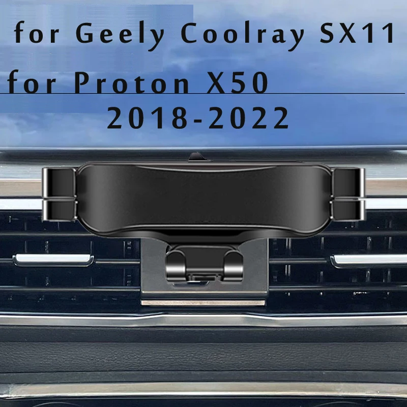

Car Phone Holder For Geely Coolray SX11 proton X50 2022 Car Styling Bracket GPS Stand Rotatable Support Mobile Accessories