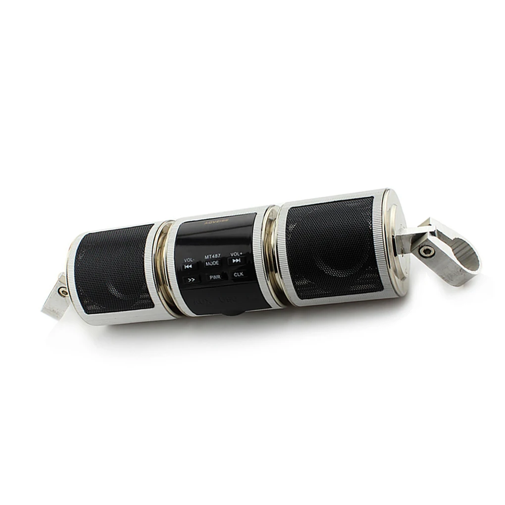 

Music Player Waterproof Outdoor Equipment Motorcycle Supplies Sound Box Cyclist Supplies MP3 Players Stereo Speaker Golden