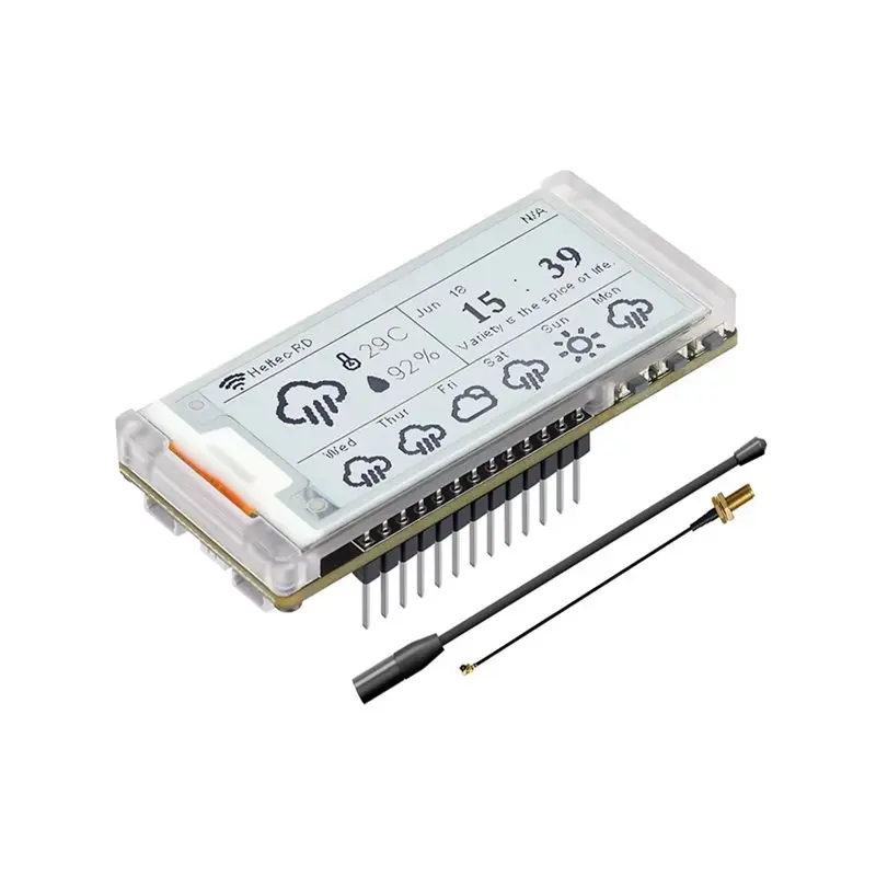 Фото B27B ESP32 Lora Wifi BLE E-Ink дисплей для Heltec Meshtastic 2.13-дюймовый E-Paper монитор-девайсборд с антенной Lora Gateway №1