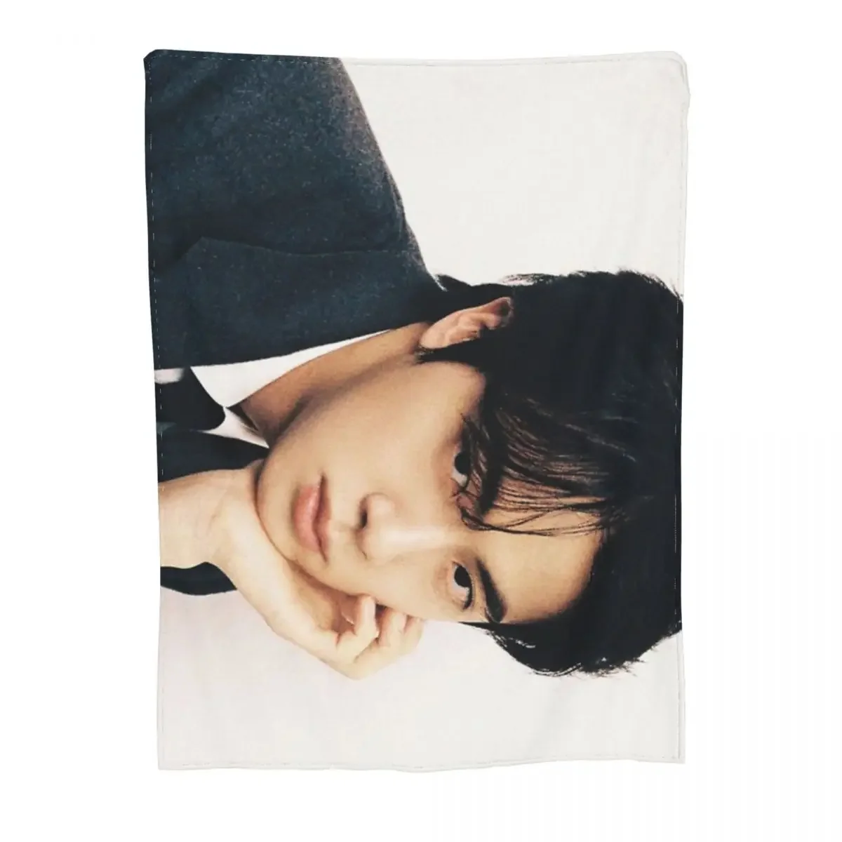 Зимнее милое многофункциональное супер мягкое покрывало Kim Seokjin для дивана