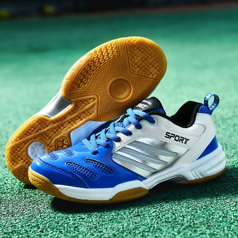 

Badminton Shoes Sneakers Lightweight Mens Tennis Shoes Court Sports Sneakers Athletics Trainers Indoor Shoes Volleyball Jogging