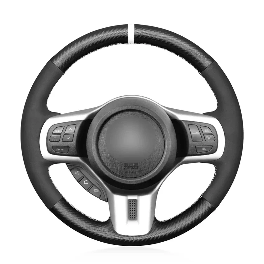 Оплетка на руль для Mitsubishi Lancer Evolution EVO X 10 2008 2009-2012 2013 2014 тюнинг автомобильный чехол