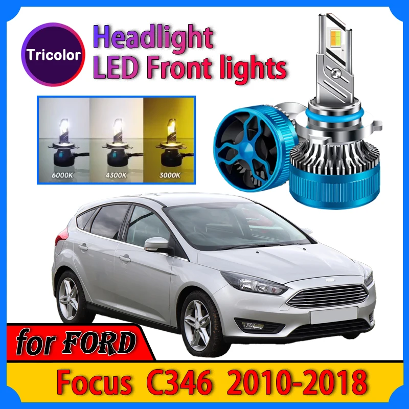 Для Ford Focus C346 2010-2018 подключи и работай фотовспышка Модифицированная лампа яркая