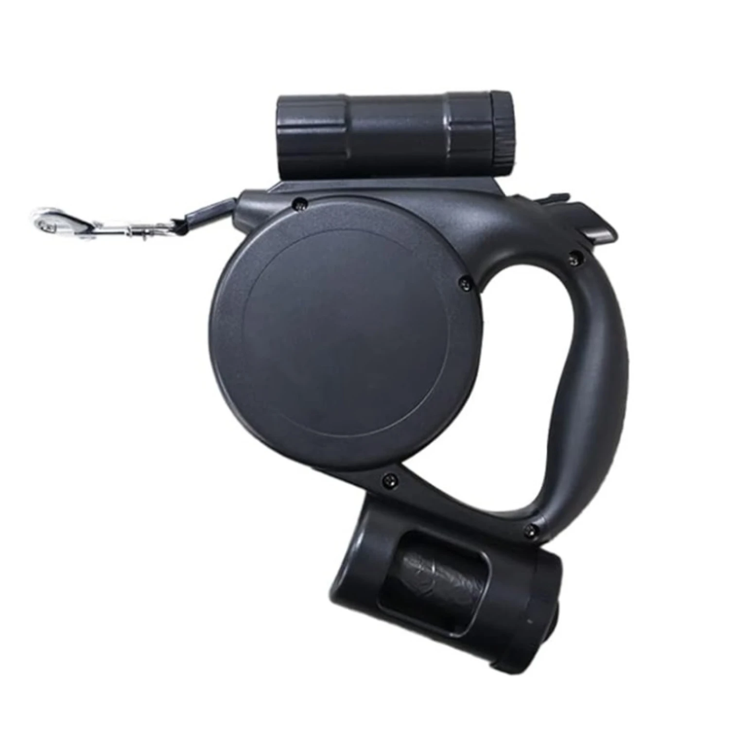 Выдвижной поводок для собак со светодиодным фонариком мешками какашек бесплатно