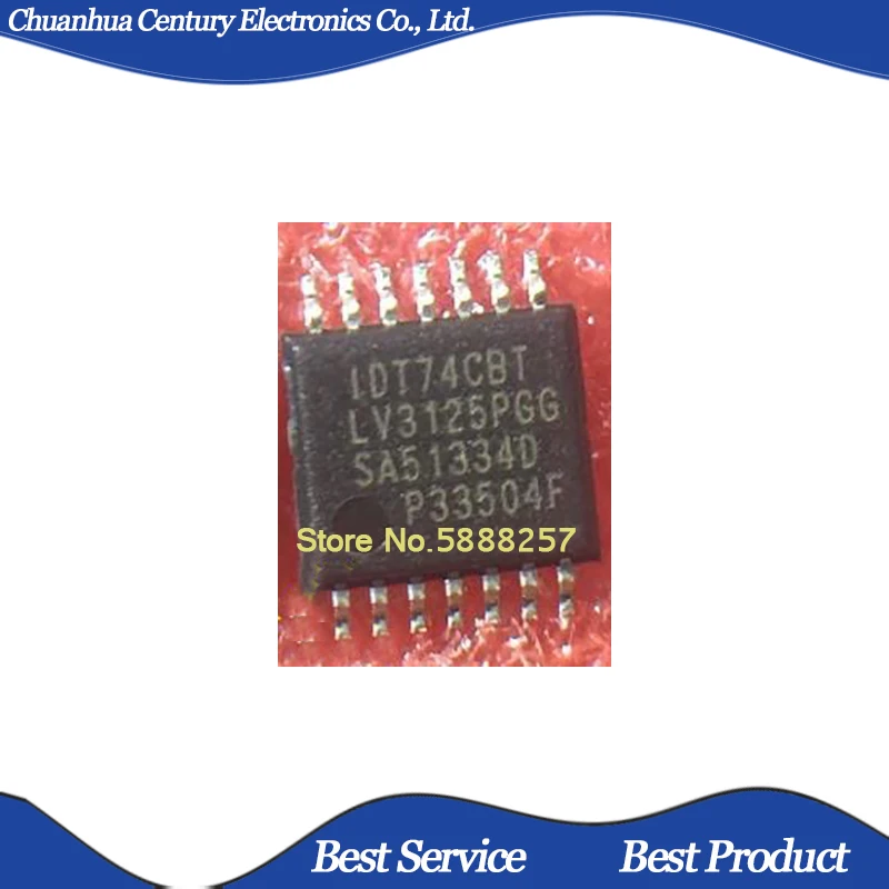 10 шт./лот IDT74CBTLV3125PGG TSSOP8 новая и оригинальная фотография