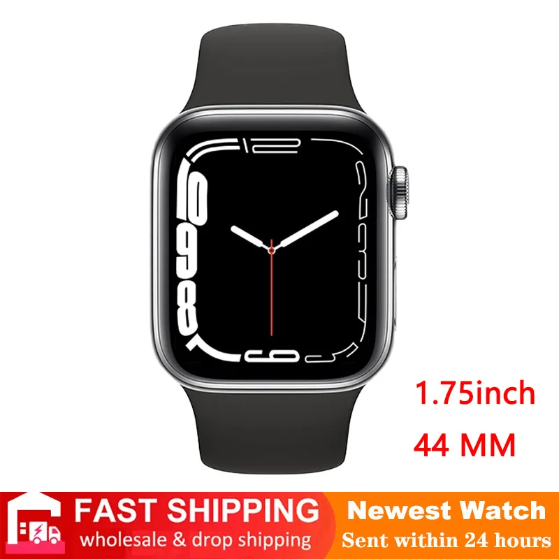 

2022 IWO I7 Pro Max Смарт-часы серии 7 телефонных звонков Diy часы лицо Спорт Waterproo Мужские Женские i7Pro max Смарт-часы PK W27 Pro