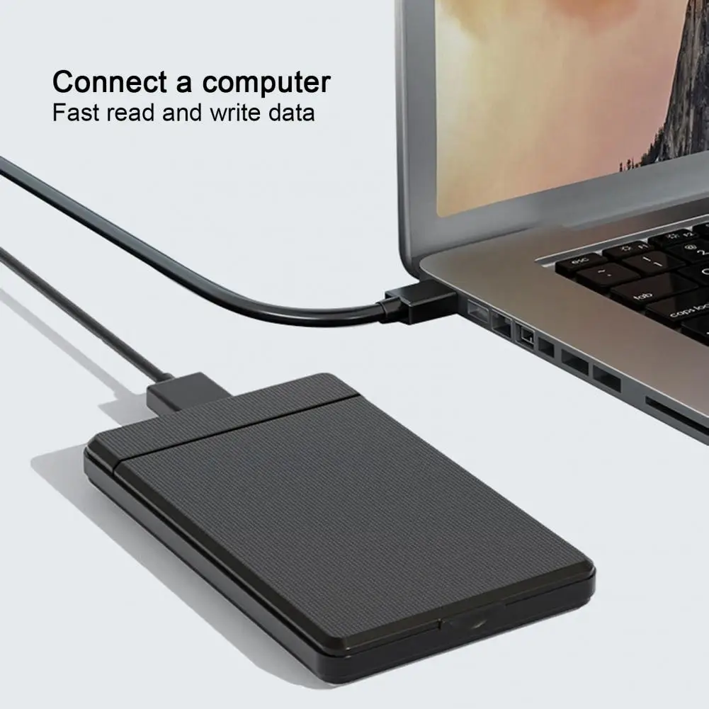 

Hard Drive Box Useful High Performance 10Gbps USB 2.5 Inch SATA SSD Enclosure Adapter for Home