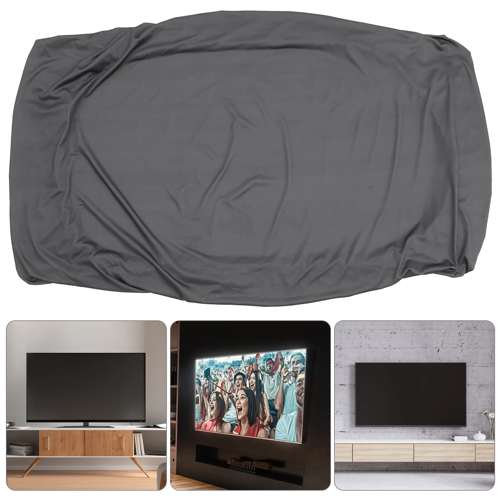 

Screen Dust Cover Living Room Television Screen Elastic Cover for 47-50inch