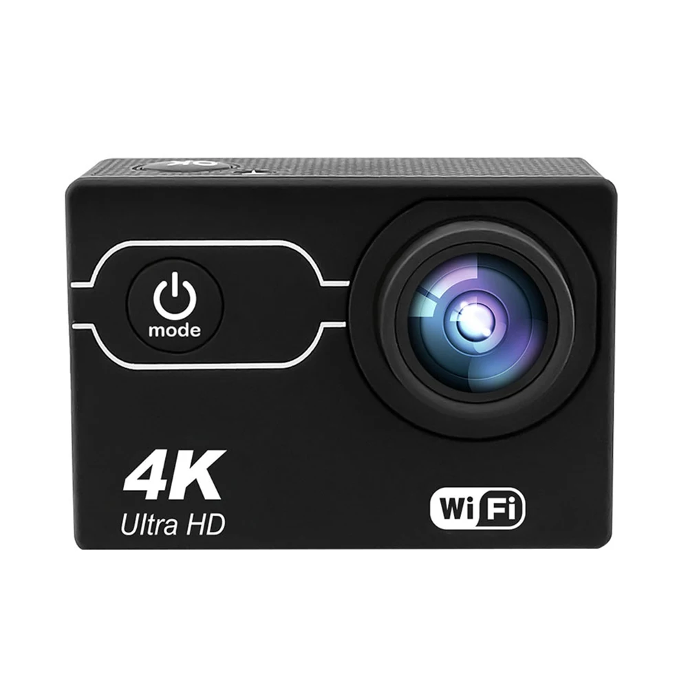 Новая экшн-камера с Wi-Fi 4K 30 кадров в секунду пластиковая Водонепроницаемая на