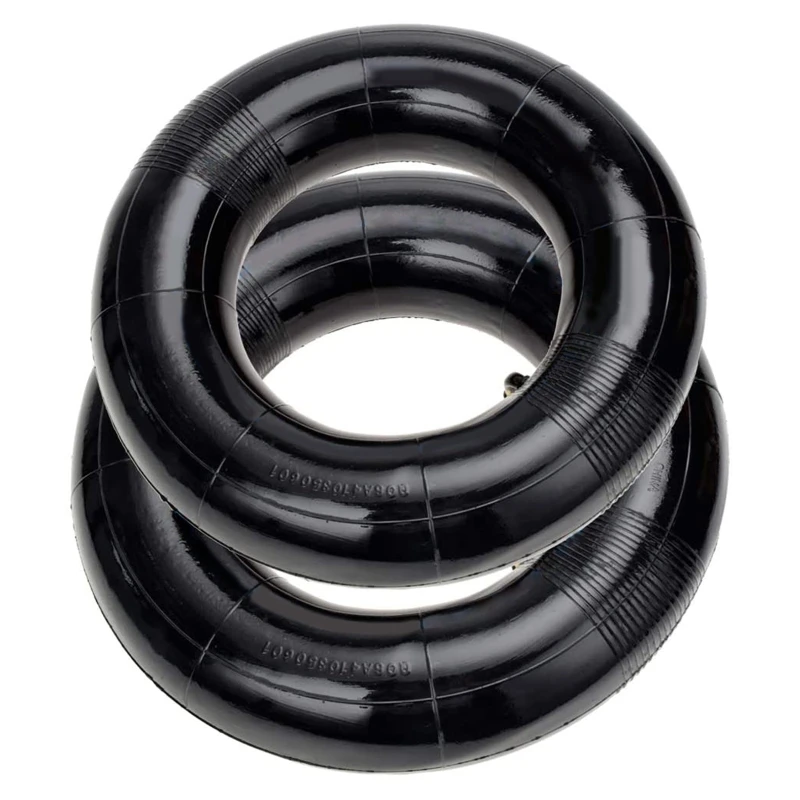 

4.10/3.50-6'' Replacement Inner Tube Fits Motorcycle with 6'' Tires (2-Pack) Thick Premium Rubber Material