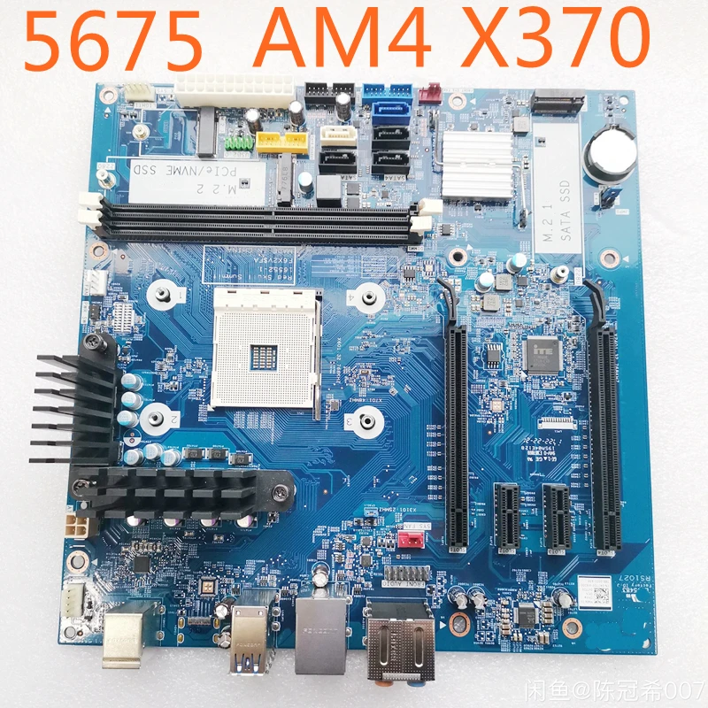

For DELL Inspiron MAX 5675 Desktop Motherboard CN-0477DV AM4 X370 DDR4 16552-1 F6X2V$FA Mainboard 100% Tested Fully Work
