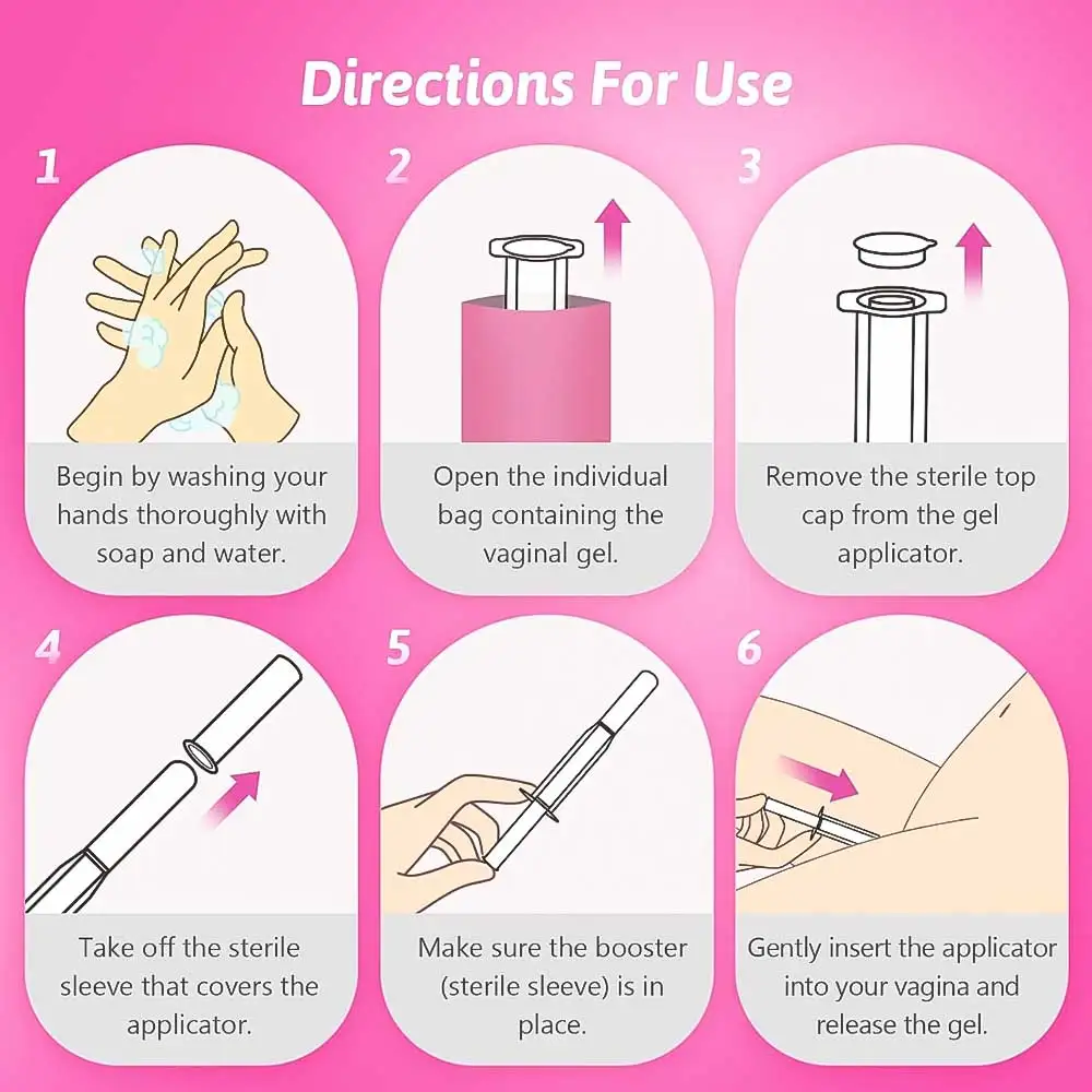 5 шт. женский вагинальный подтягивающий термоусадочный гель китайский травяной