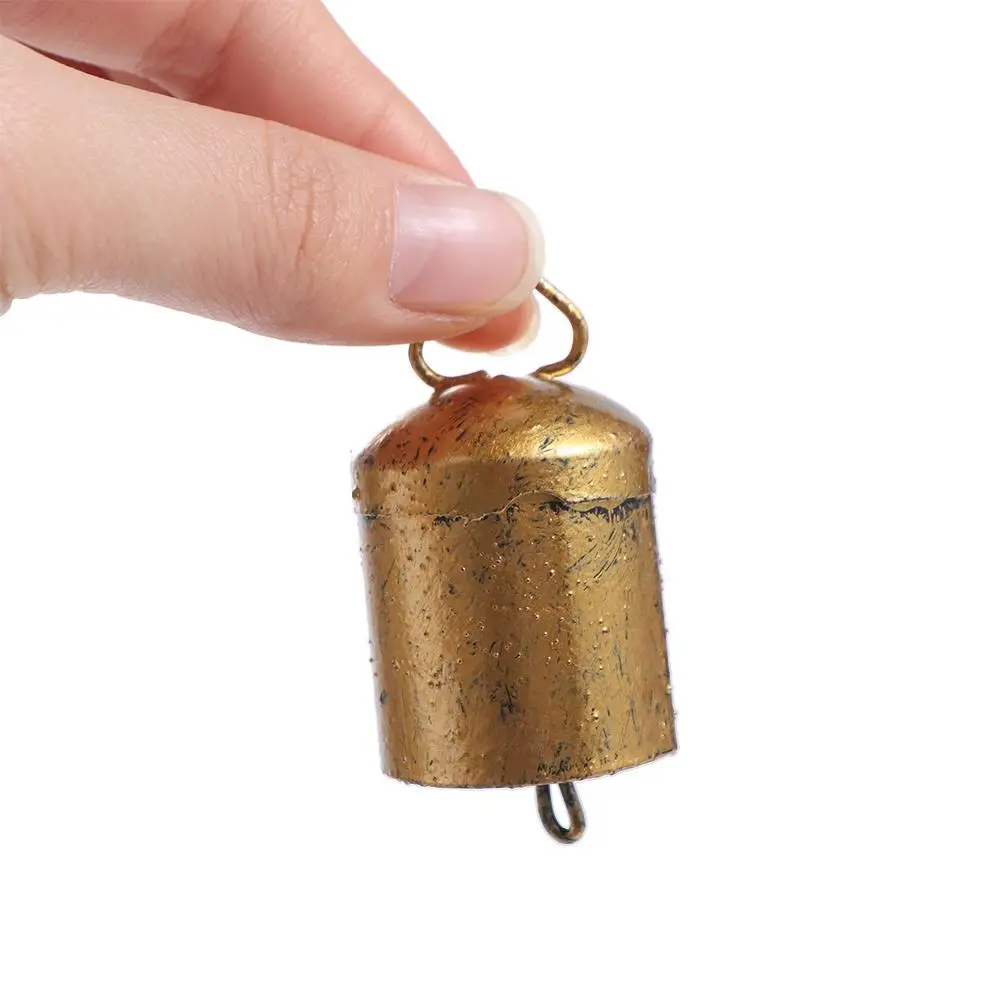 Подвесные колокольчики винтажные металлические громкие чистый звук защита от