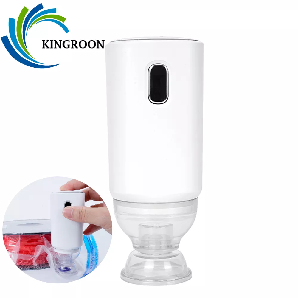KINGROON Reusable Vacuum Storage Bags 3D Printer Filament Electric Vacuum Pump USB Rechargeable 3D Printing Material Sealer Pump