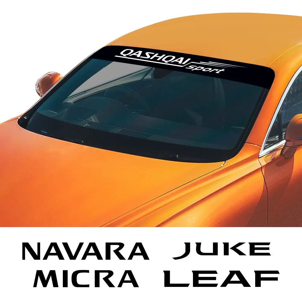 Наклейки на лобовое стекло автомобиля для Leaf Juke Qashqai Pathfinder 370z Micra Navara Nv200 сирена